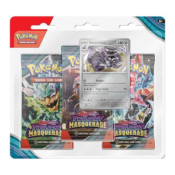 Pokémon 3-Pack Blister - Twilight Masquerade